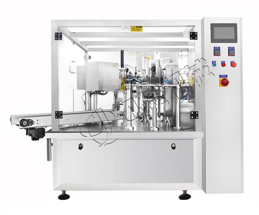 全自动给袋式酱体液体包装机 全自动给袋式酱体液体包装机